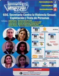 656. Secretaría Contra la Violencia Sexual, Explotación y Trata de Personas