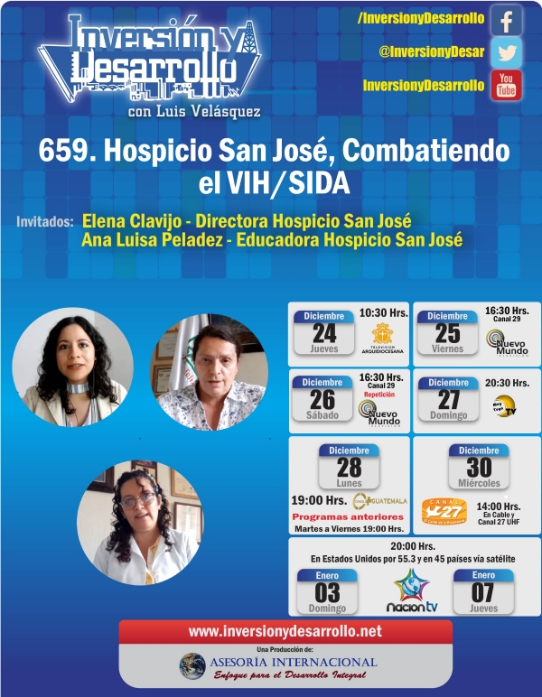 659. Hospicio San José, Combatiendo el VIH/SIDA