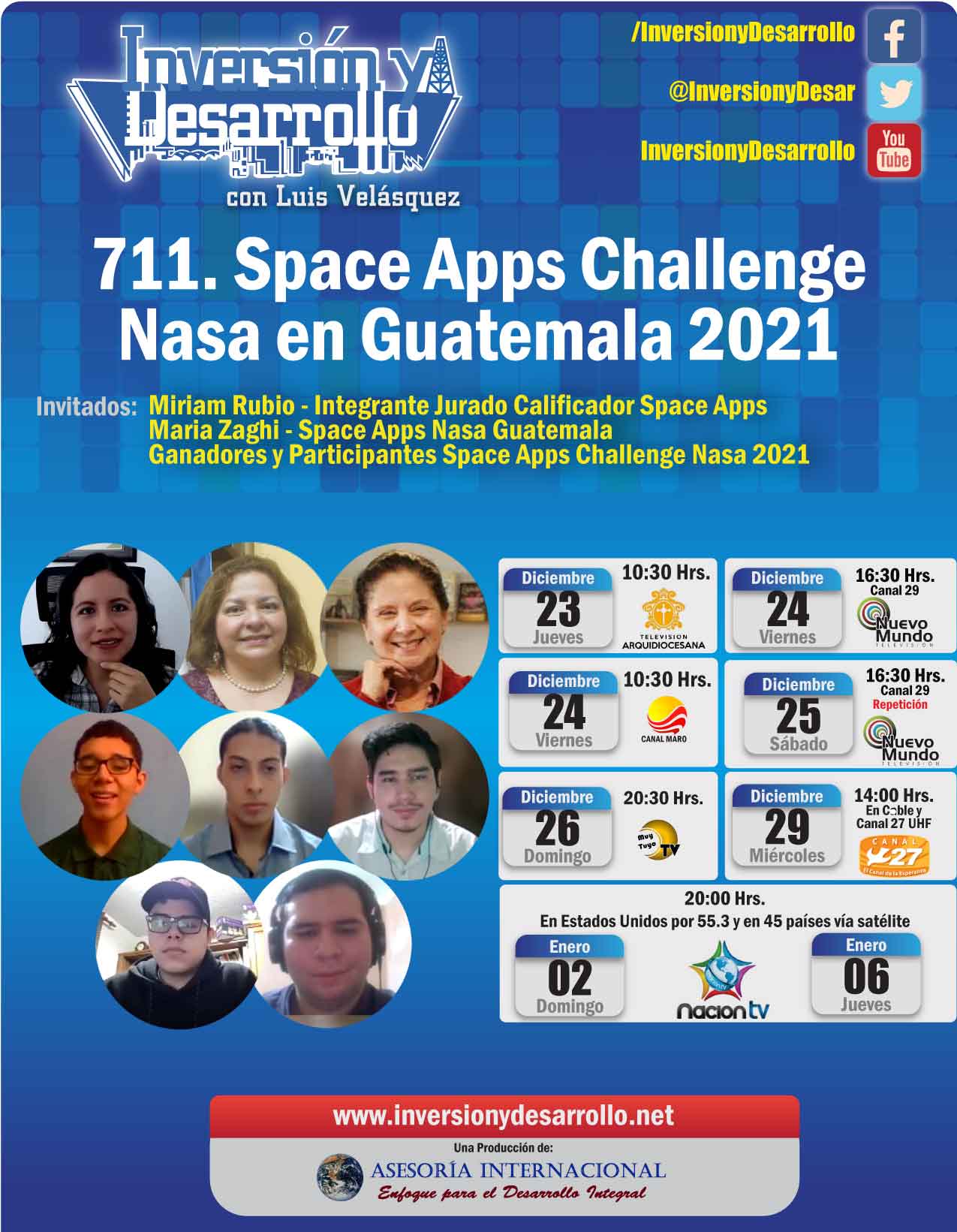711. Space Apps Challenge Nasa en Guatemala 2021