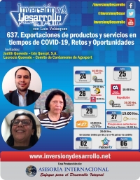 637. Exportaciones de productos y servicios en tiempos de COVID-19, Retos y Oportunidades